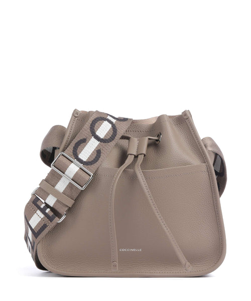 Coccinelle Raquel Bucket bag warm taupe/rosette