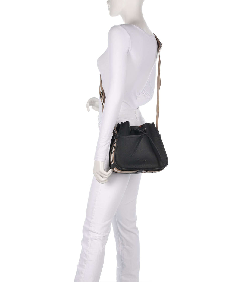 Coccinelle Raquel Bucket bag noir/cognac