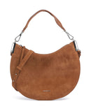 Coccinelle Sunup Suede Borsa hobo cognac