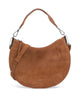 Coccinelle Sunup Suede Borsa hobo cognac