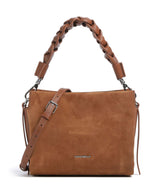 Coccinelle Boheme Suede Borsa a mano cognac