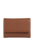 Coccinelle Metallic Soft Wallet cognac