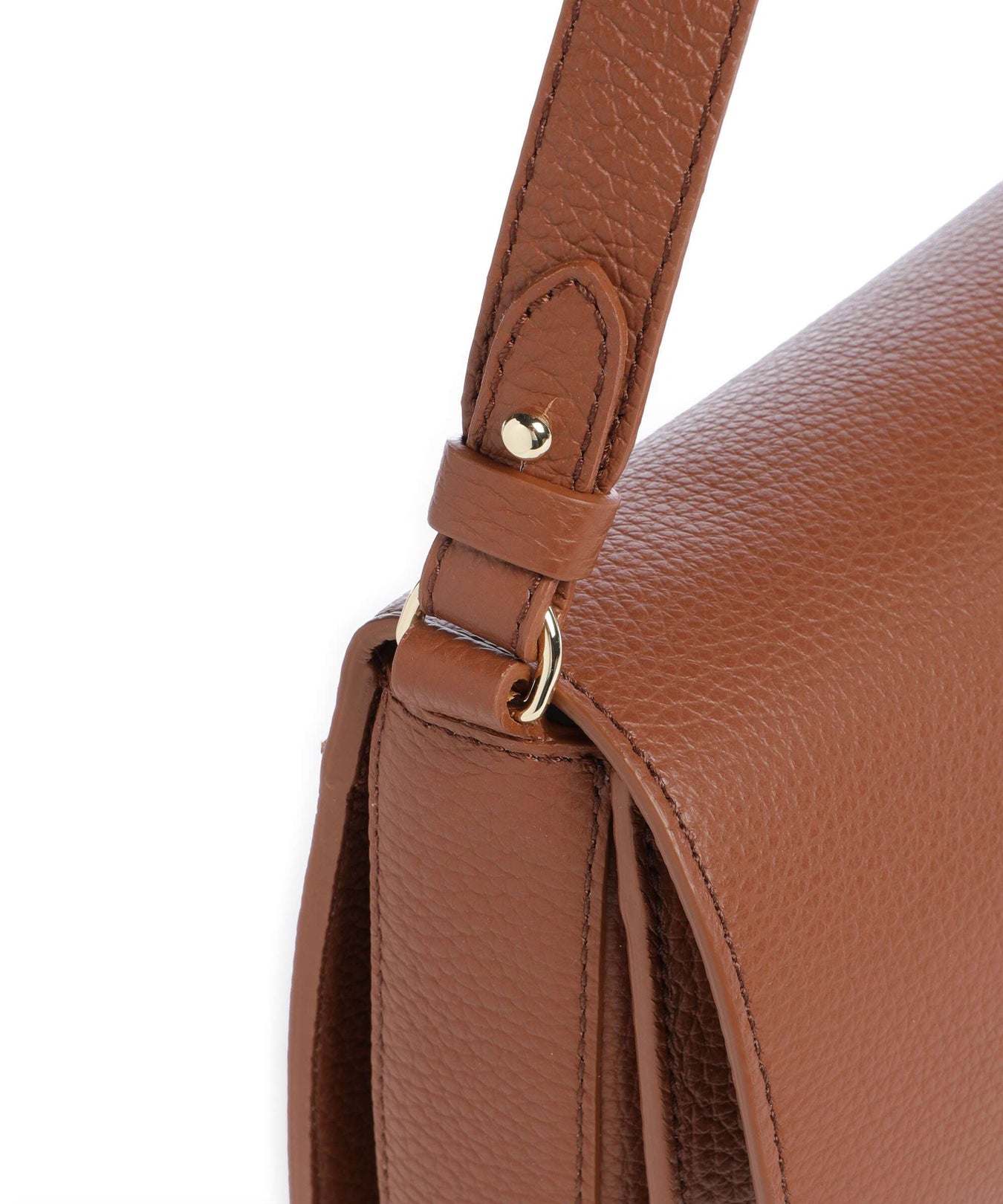 Coccinelle C-Me Crossbody bag cognac
