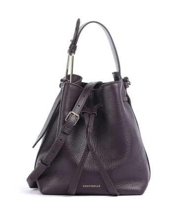 Coccinelle Malory Borsa a secchiello prune