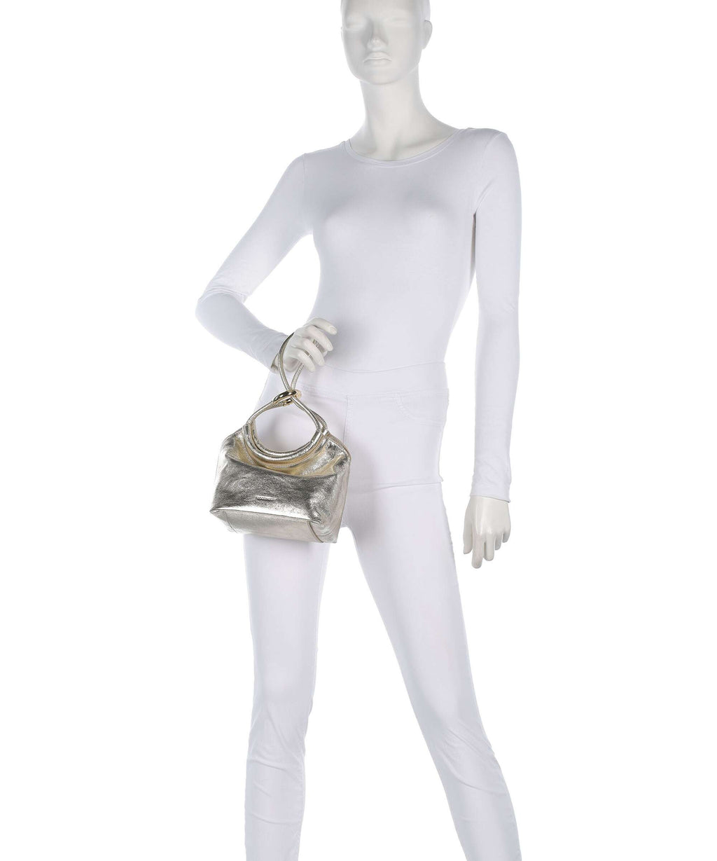 Coccinelle Finn Handbag pale gold