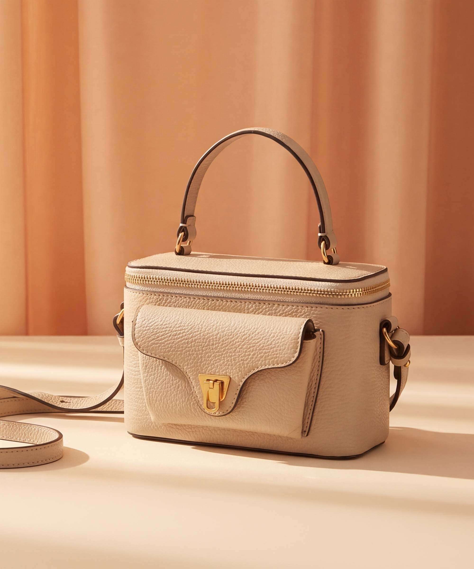 Coccinelle Beat Generation Crossbody bag sandshell