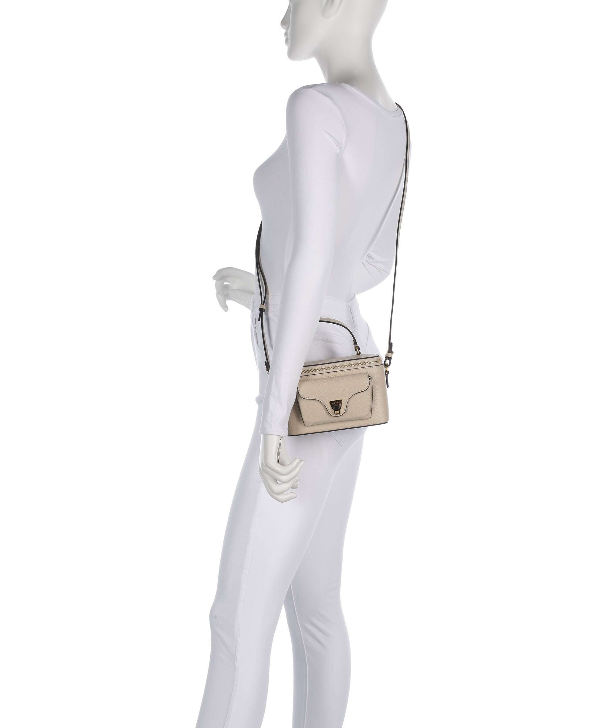 Coccinelle Beat Generation Crossbody bag sandshell
