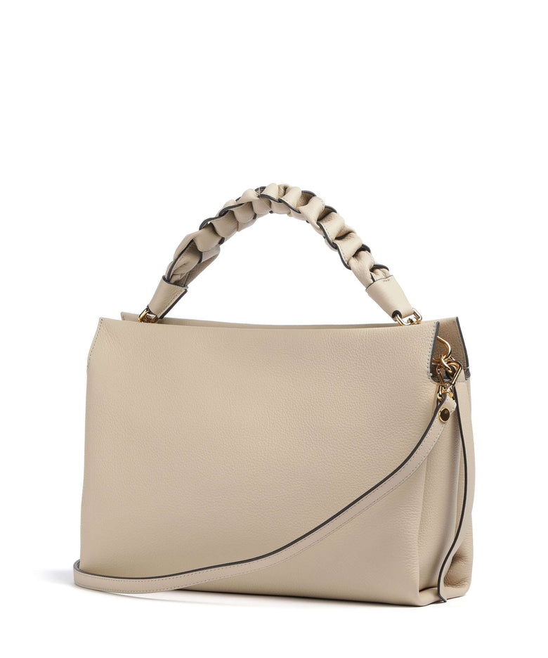 Coccinelle Boheme Grana Double Hobo bag sandshell/seagrass