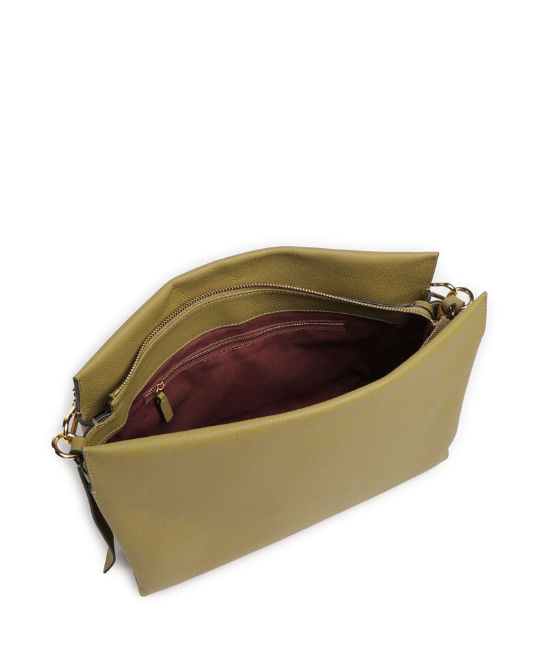 Coccinelle Boheme Grana Double Hobo bag seagrass/sandshell