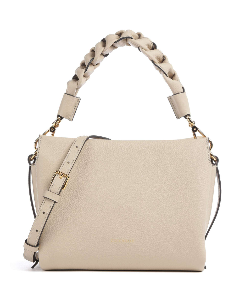 Coccinelle Boheme Grana Double Handbag sandshell/seagrass