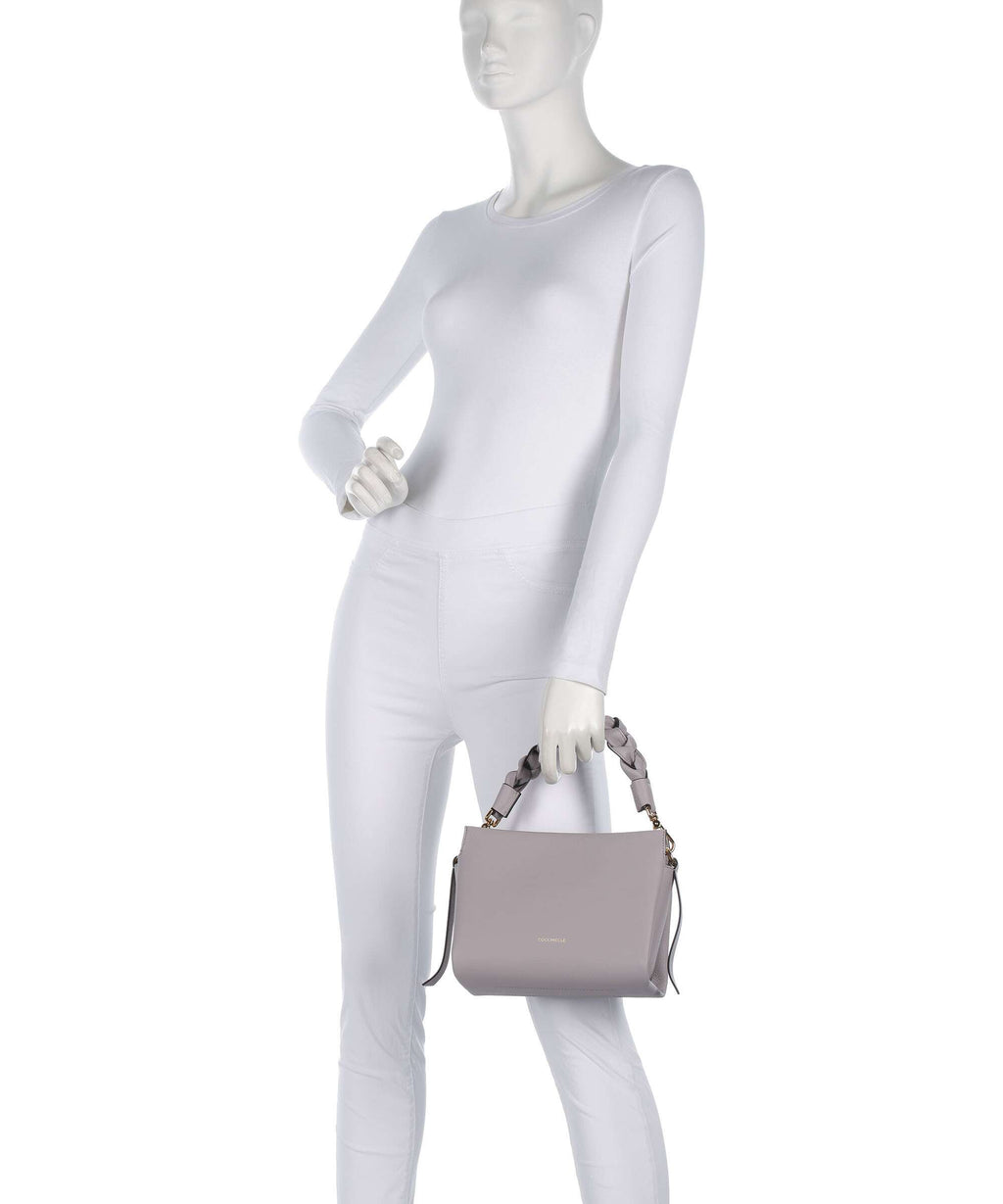 Coccinelle Boheme Grana Double Handbag oyster/pearl