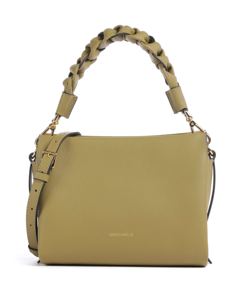 Coccinelle Boheme Grana Double Handbag seagrass/sandshell