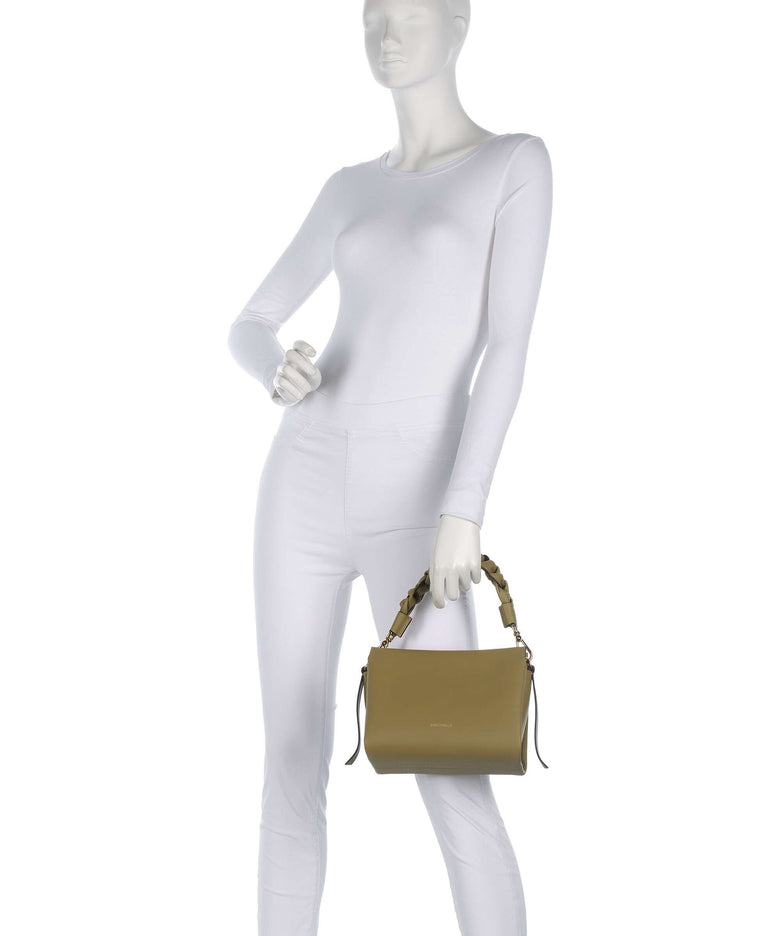 Coccinelle Boheme Grana Double Handbag seagrass/sandshell