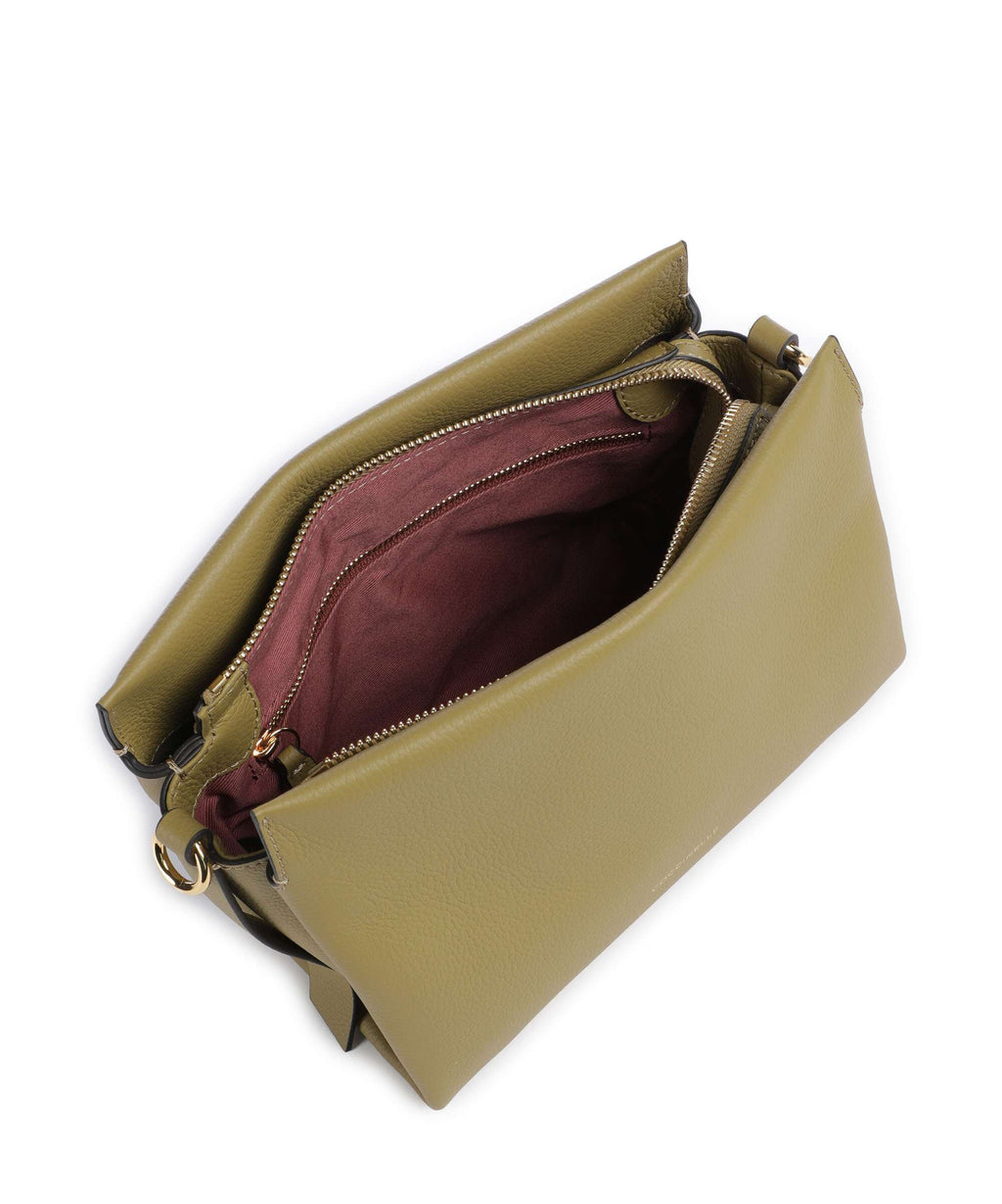 Coccinelle Boheme Grana Double Shoulder bag seagrass/sandshell