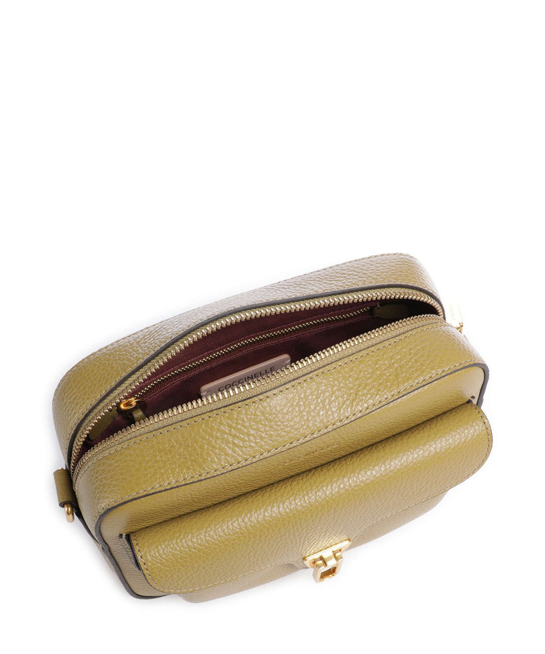 Coccinelle Beat Soft Ribbon Crossbody bag seagrass