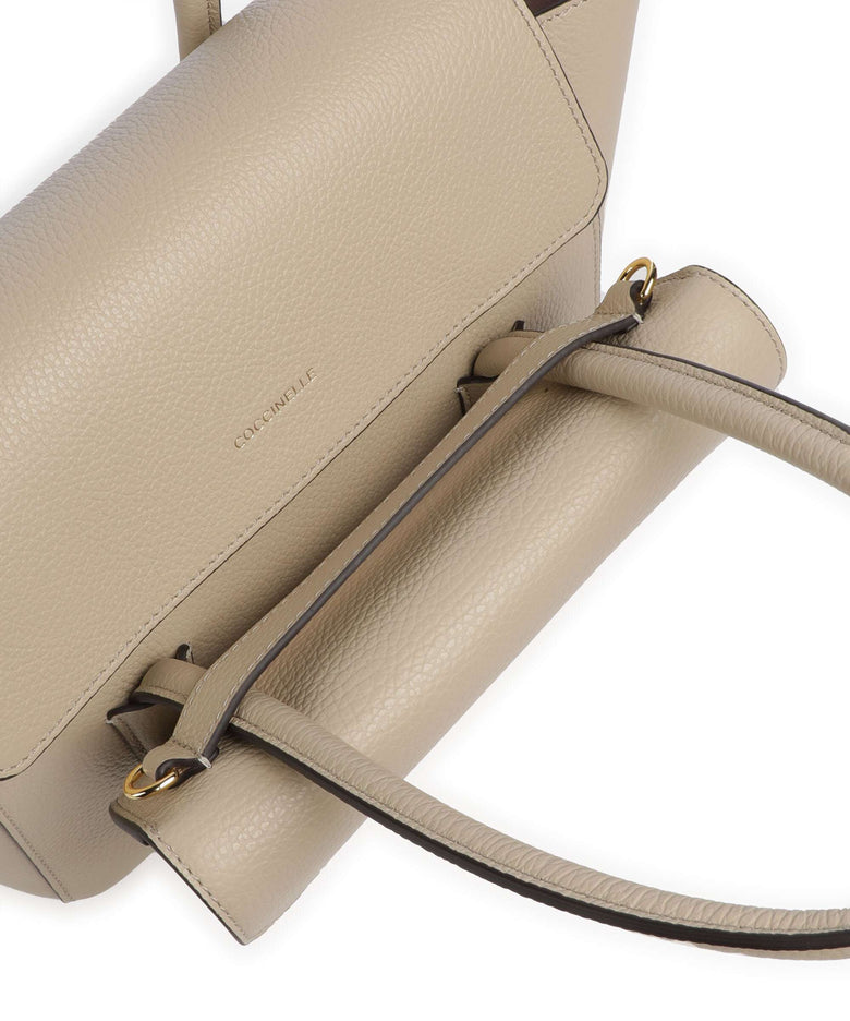 Coccinelle Beat Double Handbag sandshell