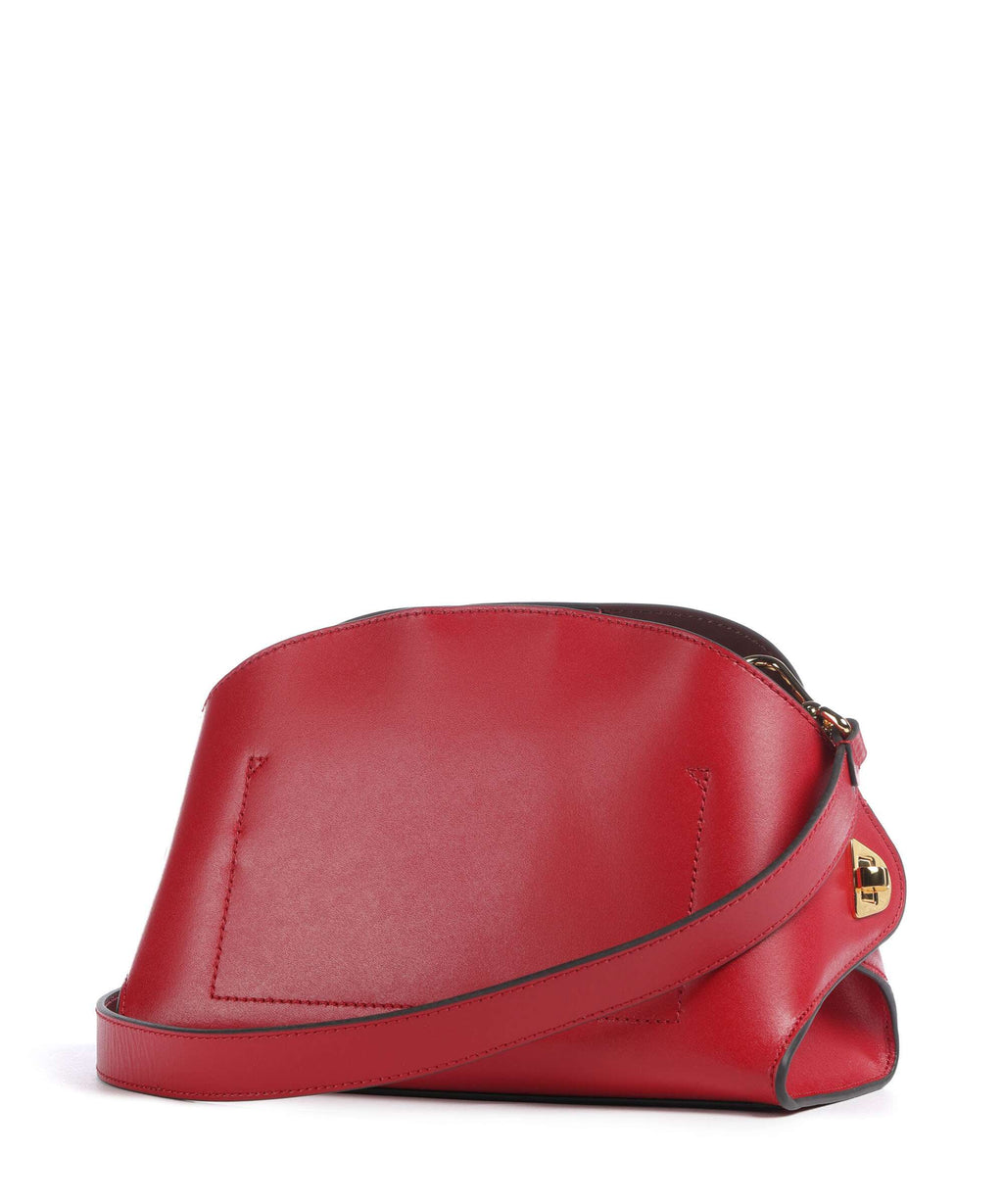 Coccinelle Tylde Calf Crossbody bag scarlet