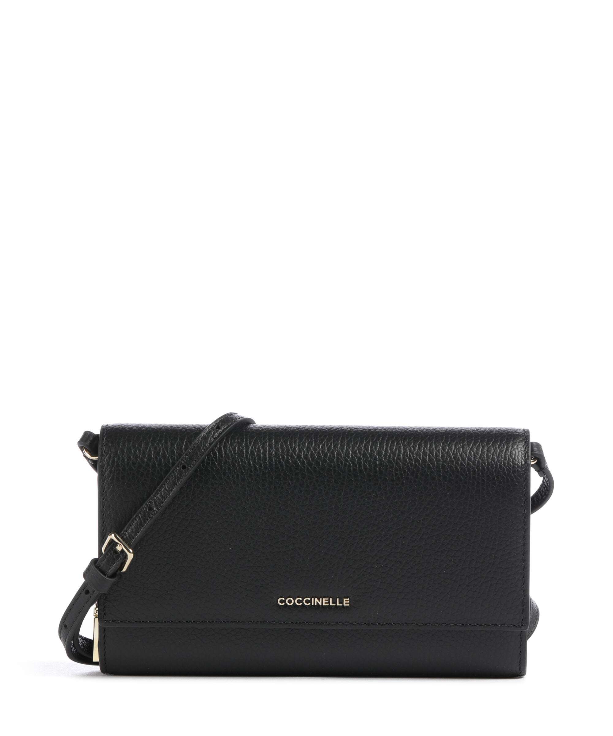 Coccinelle Metallic Soft RFID Wallet noir