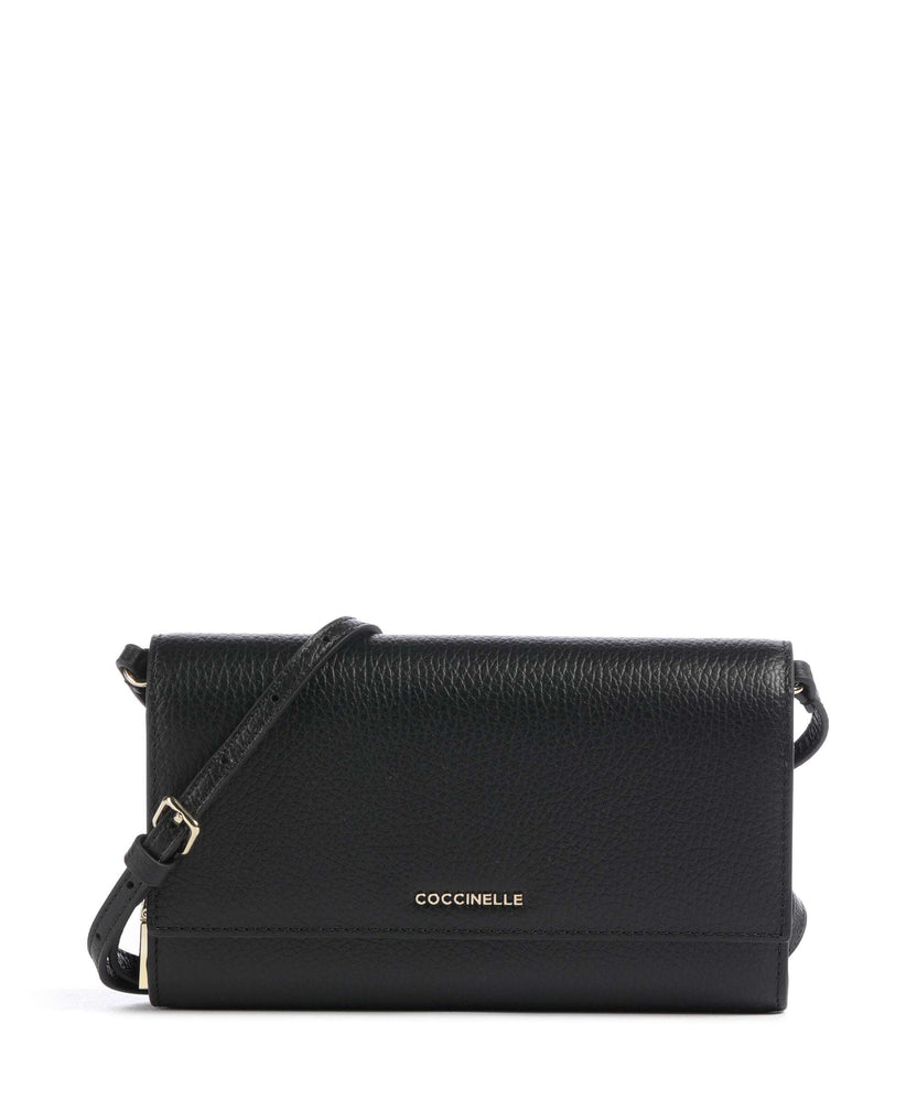 Coccinelle Metallic Soft RFID Wallet noir