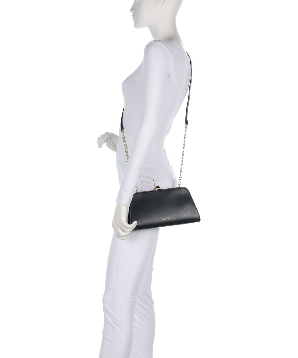 Coccinelle Liv Calf Crossbody bag noir