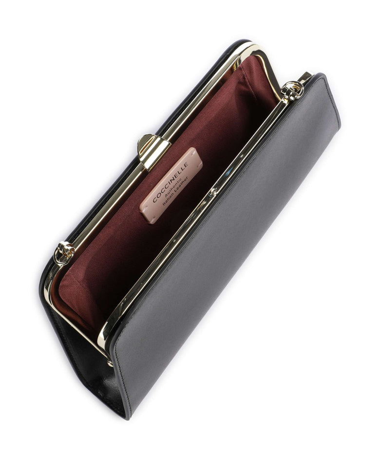 Coccinelle Liv Calf Crossbody bag noir