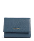 Coccinelle Metallic Soft Wallet deep blue