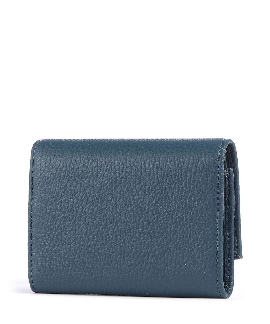 Coccinelle Metallic Soft Wallet deep blue