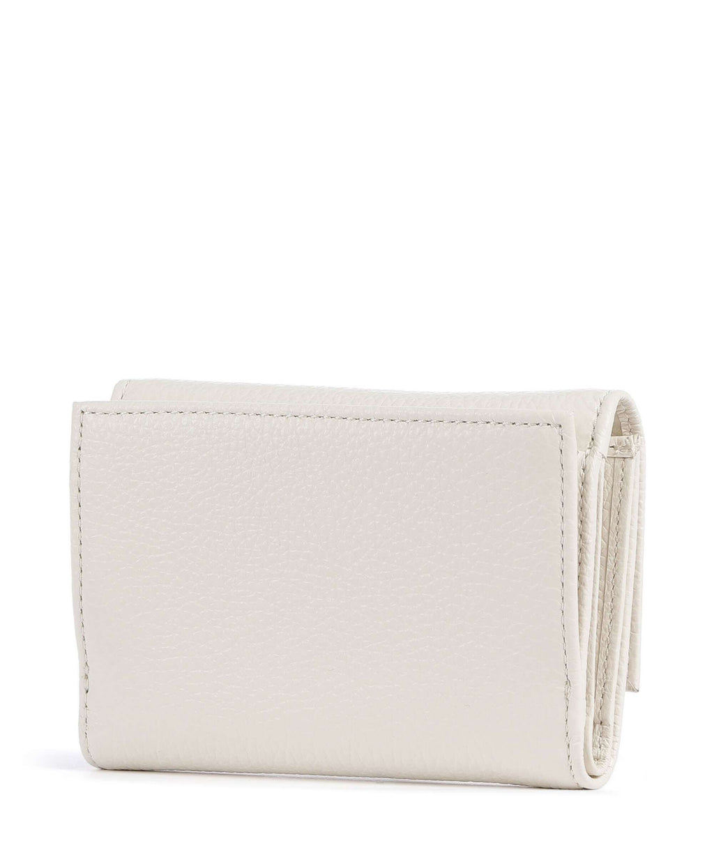 Coccinelle Metallic Soft Wallet pearl