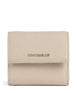 Coccinelle Metallic Soft RFID Portafoglio sandshell