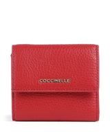 Coccinelle Metallic Soft RFID Portafoglio scarlet