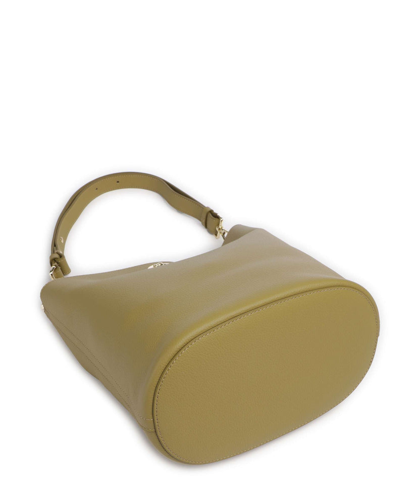 Coccinelle Nikla Bucket bag seagrass/sandshell