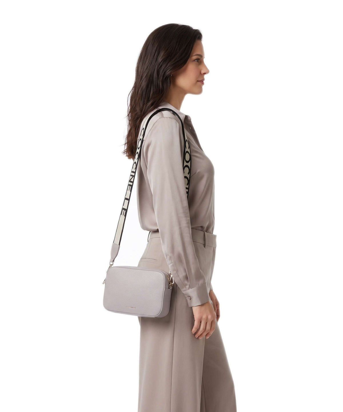 Coccinelle Tebe Crossbody bag oyster