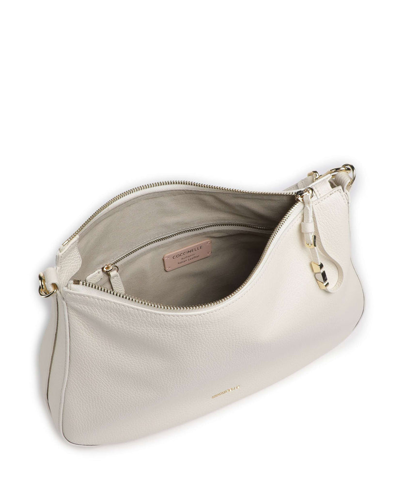 Coccinelle Nory Hobo bag pearl