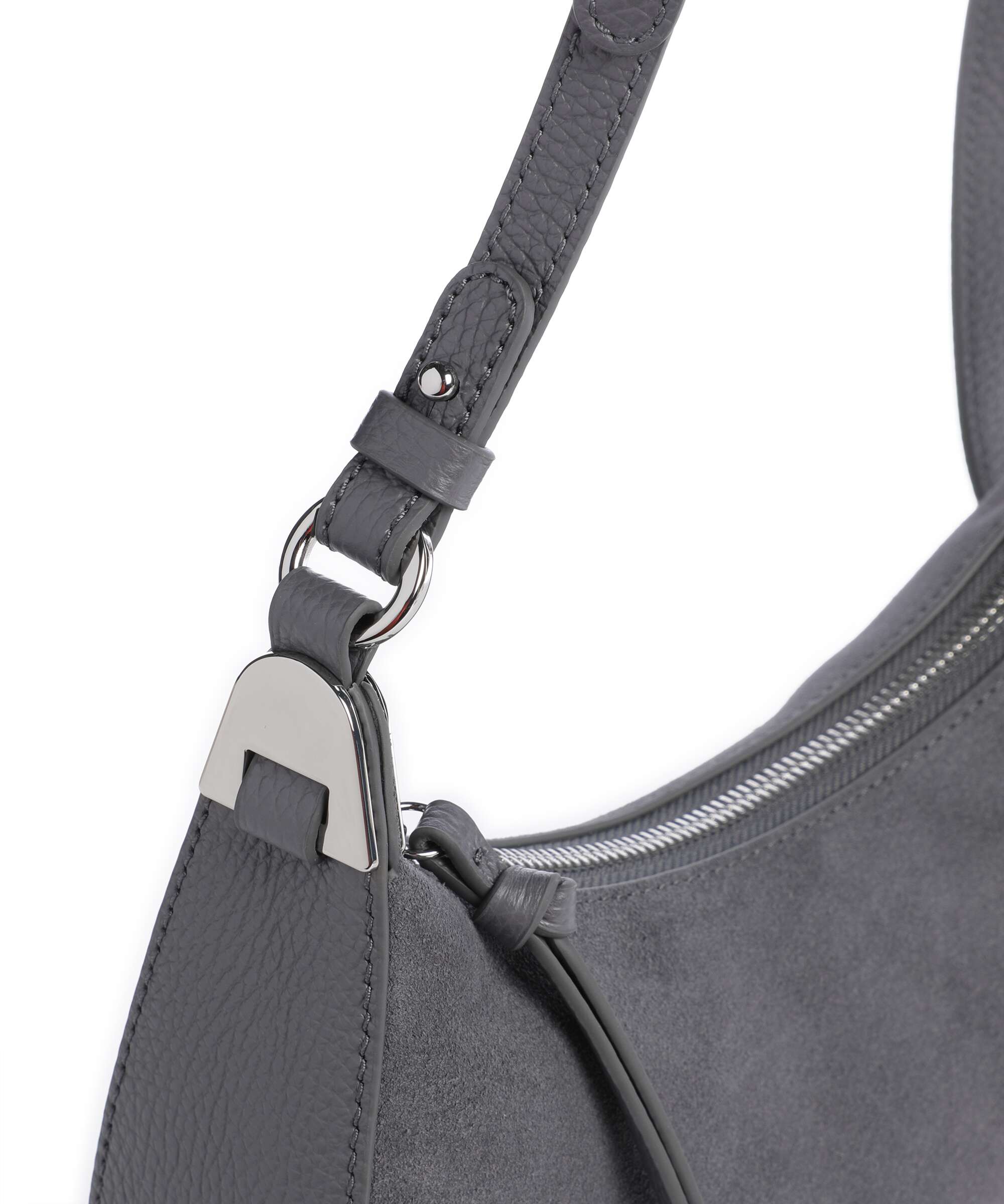 Coccinelle Fujiko Suede Crossbody bag stove