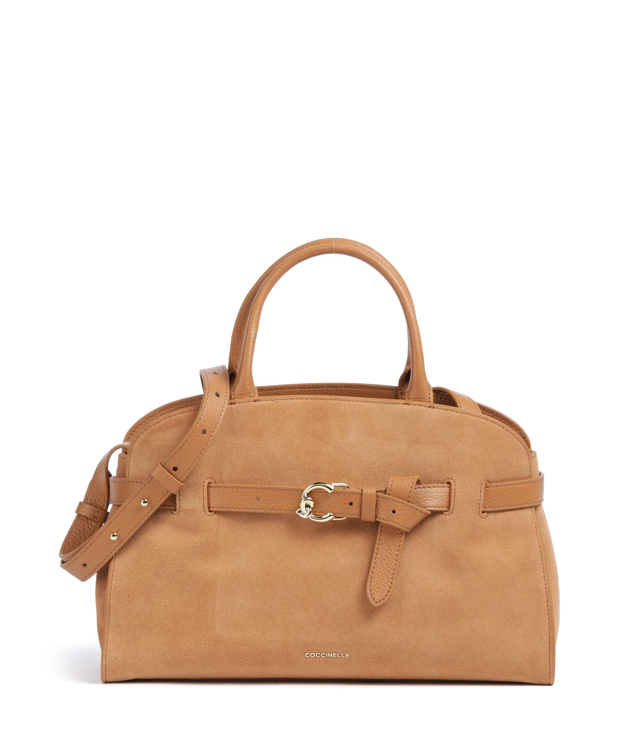 Coccinelle Sabine Suede Handbag robin