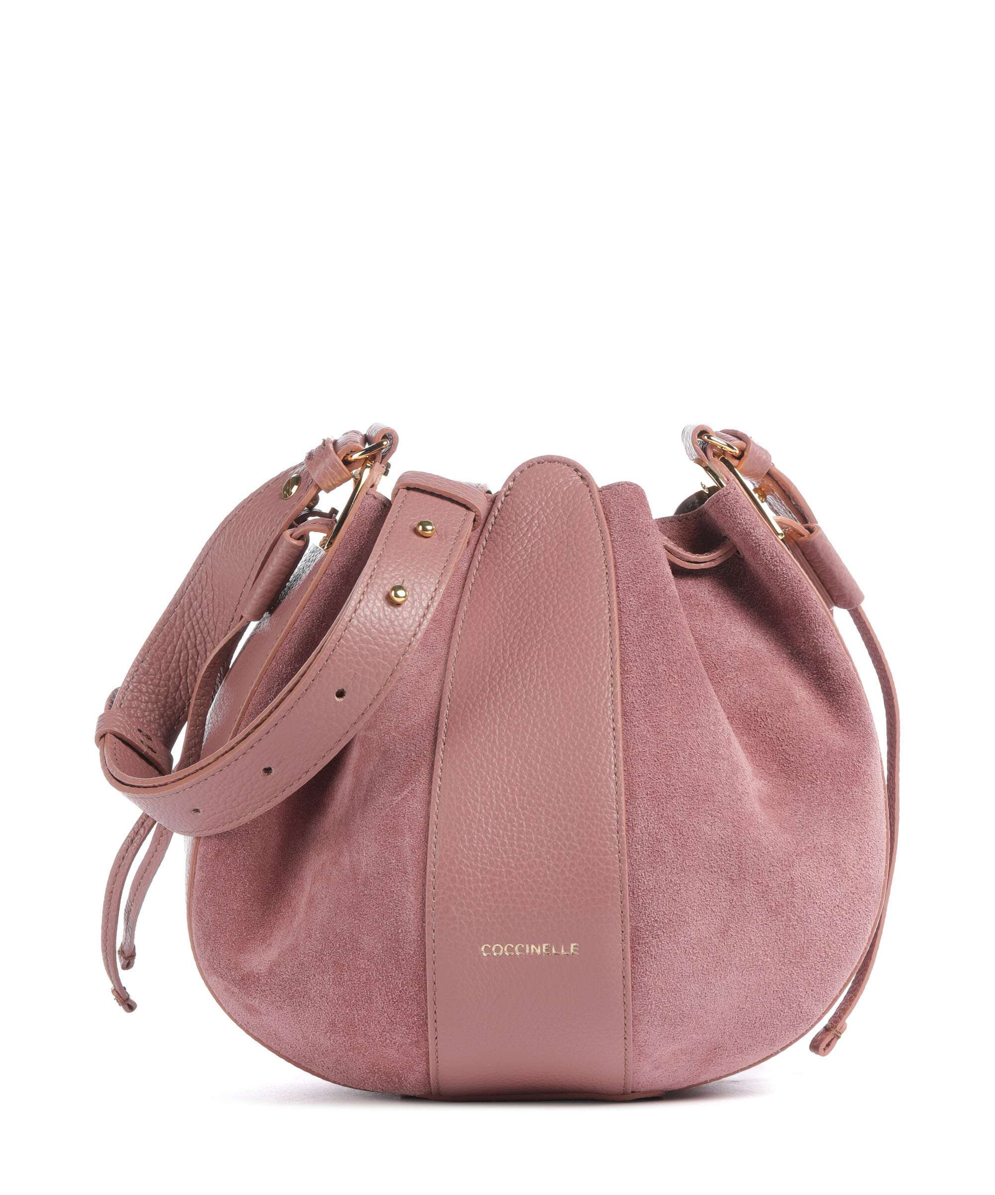 Coccinelle Boom Bucket bag winter rose