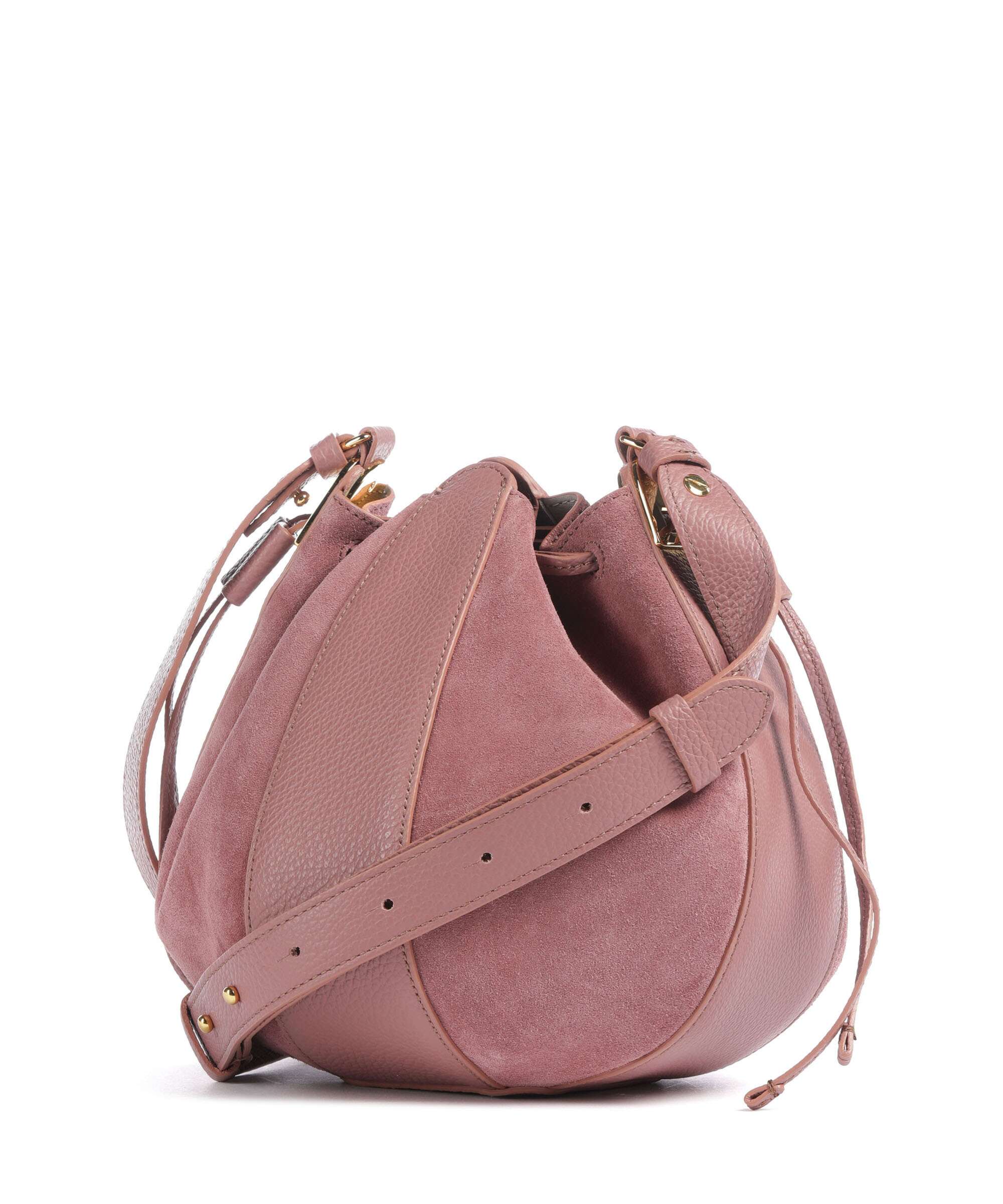Coccinelle Boom Bucket bag winter rose