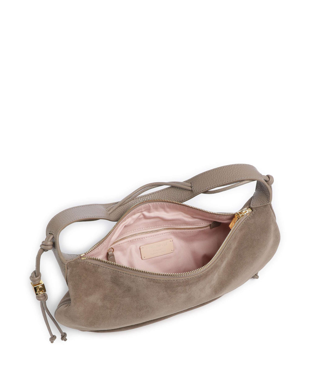 Coccinelle Thess Hobo bag warm taupe