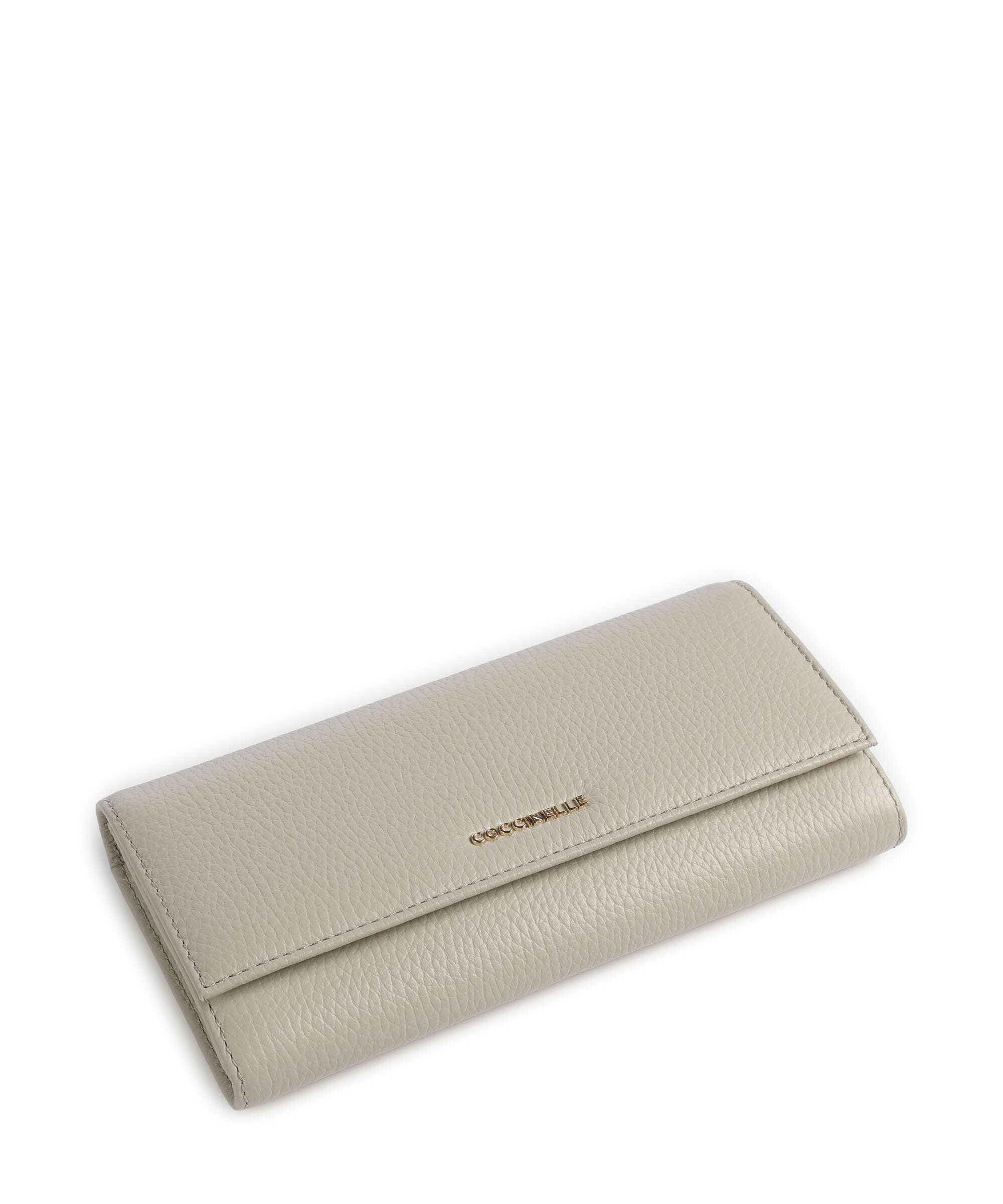 Coccinelle Metallic Soft Wallet eucalipto