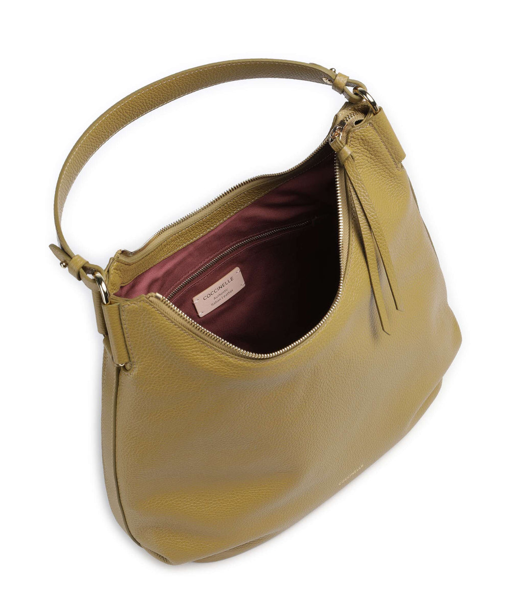 Coccinelle Rebekka Hobo bag seagrass