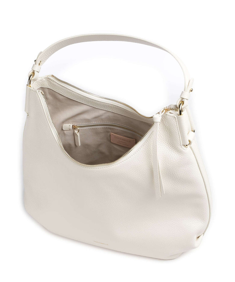 Coccinelle Rebekka Hobo bag pearl