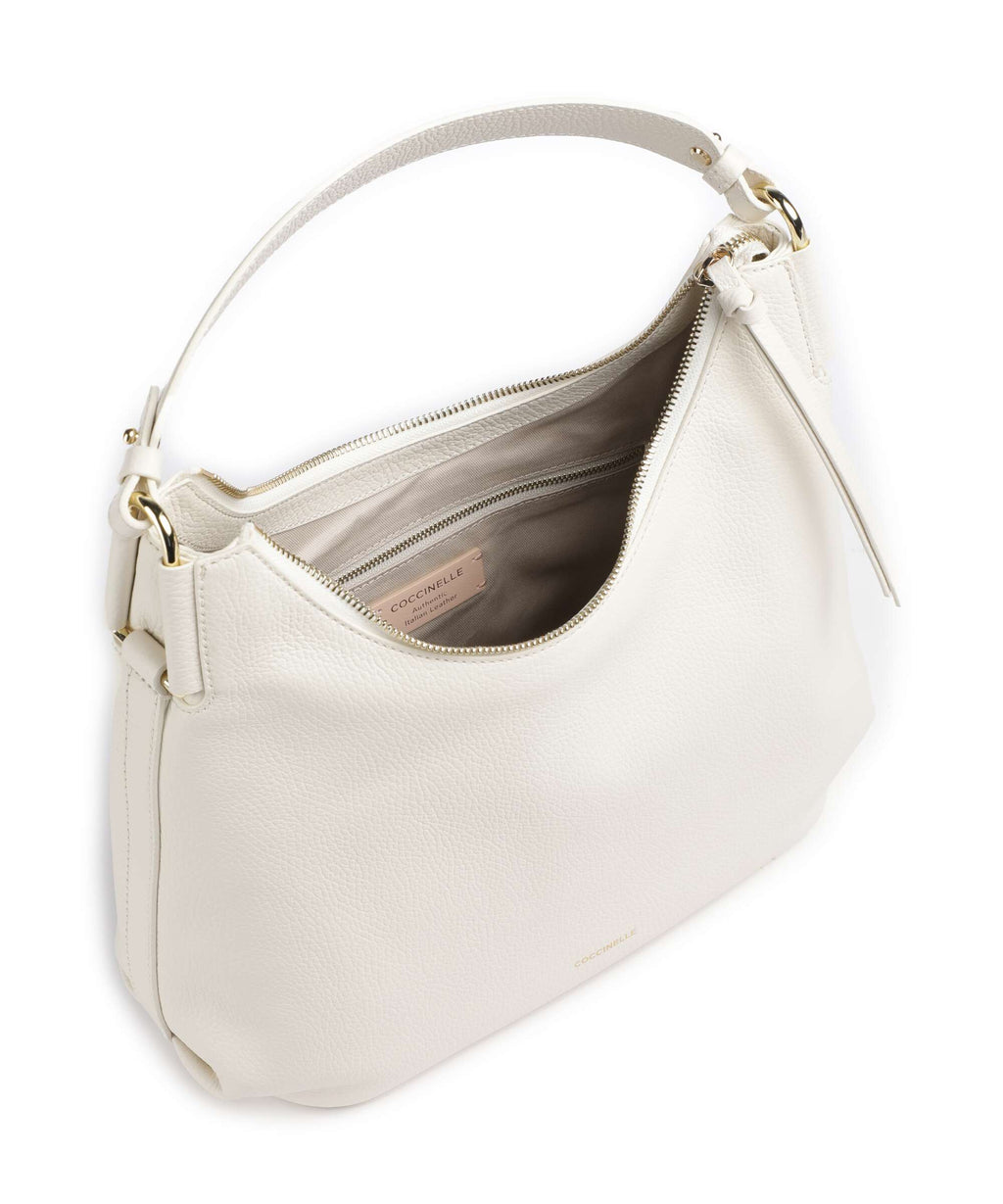 Coccinelle Rebekka Hobo bag pearl