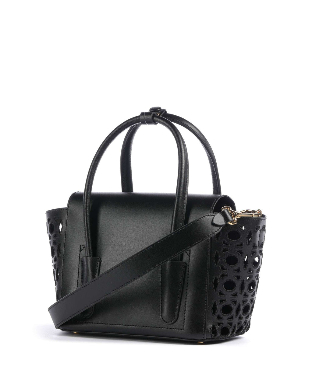 Coccinelle Beat Double Monogram Handbag noir