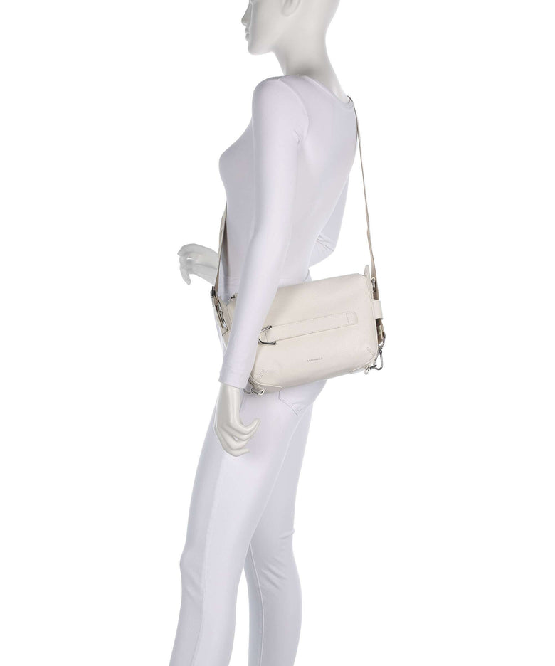 Coccinelle Gretel Ribbon Crossbody bag pearl