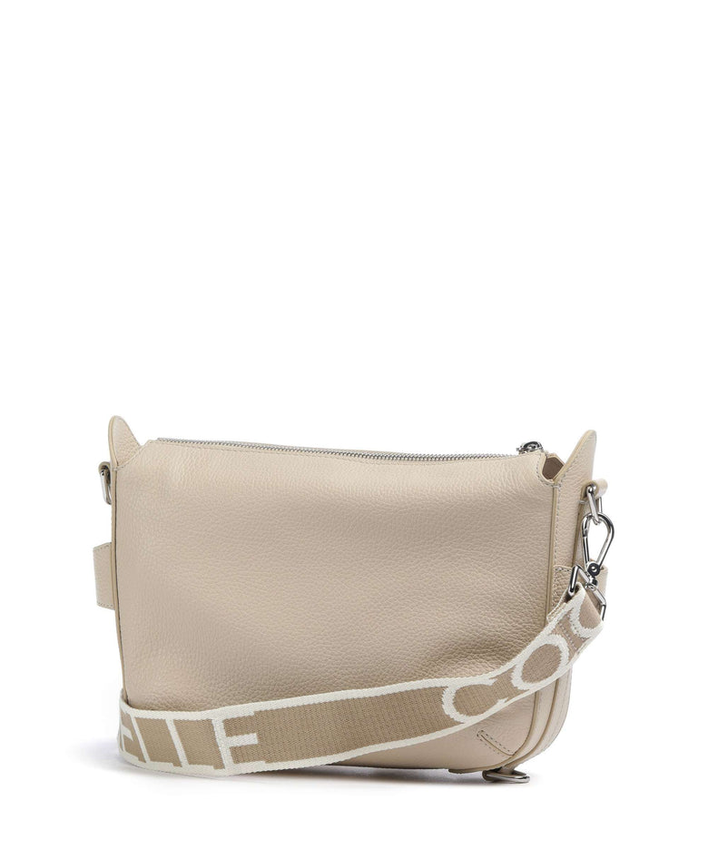 Coccinelle Gretel Ribbon Crossbody bag sandshell