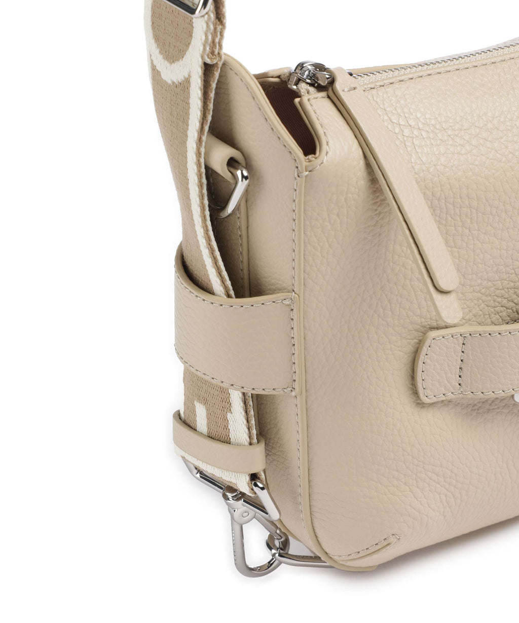 Coccinelle Gretel Ribbon Crossbody bag sandshell