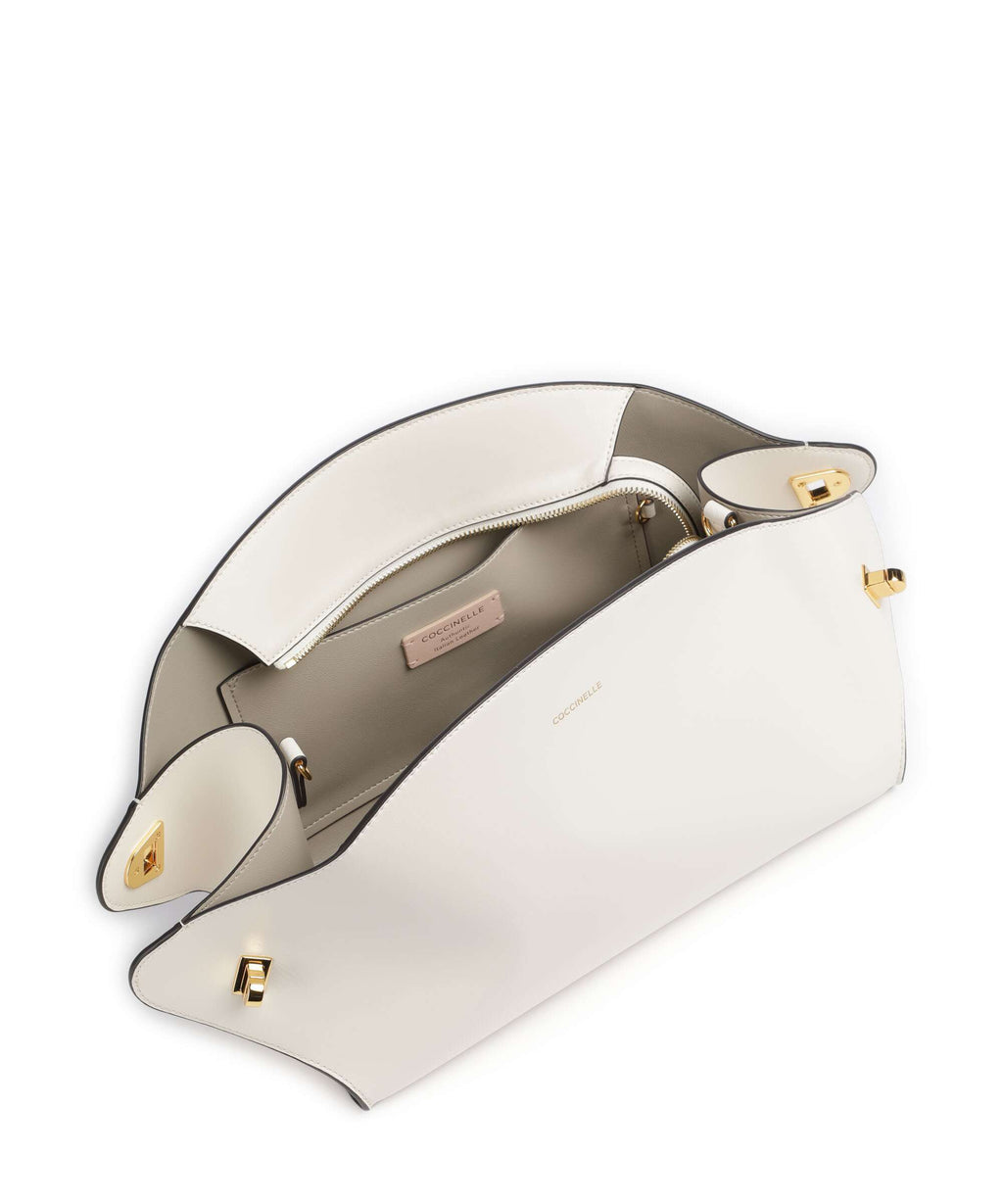 Coccinelle Tylde Shoulder bag pearl