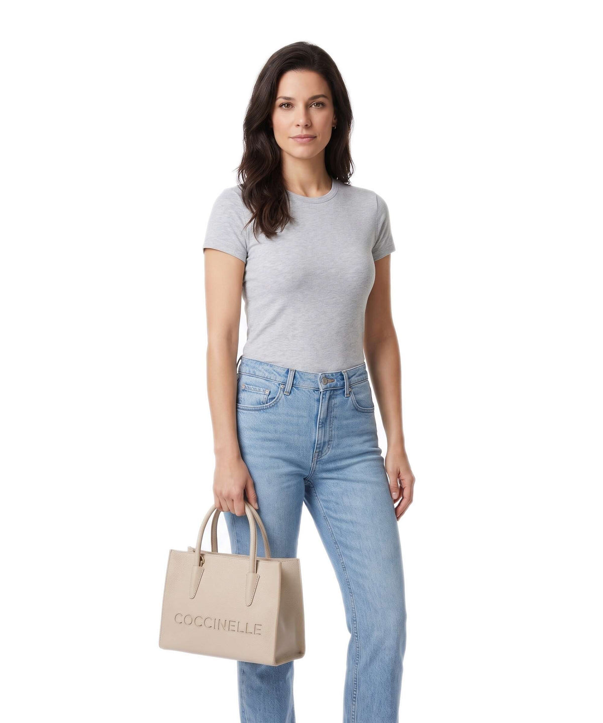 Coccinelle Myrtha Handbag sandshell