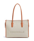 Coccinelle Myrtha Canvas Tote bag natural/crab