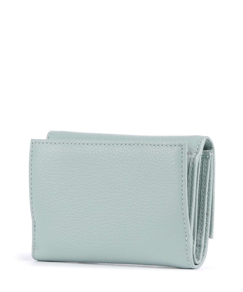 Coccinelle Metallic Soft Wallet aquamarine